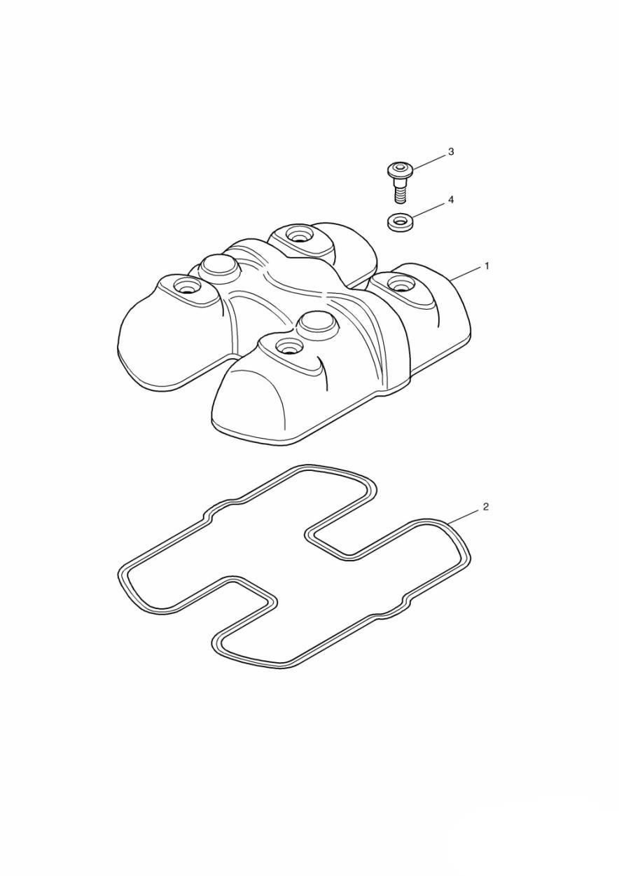 Cam Cover exploded diagram