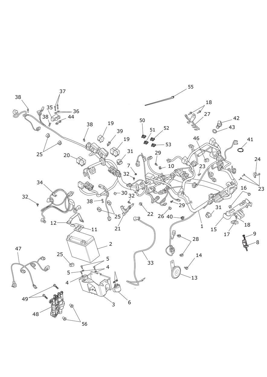Electrical Equipment exploded diagram