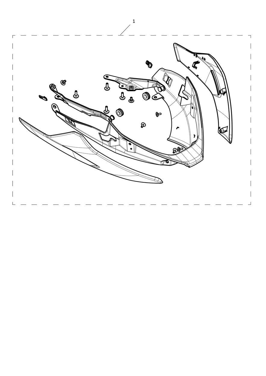Bellypan Kit exploded diagram