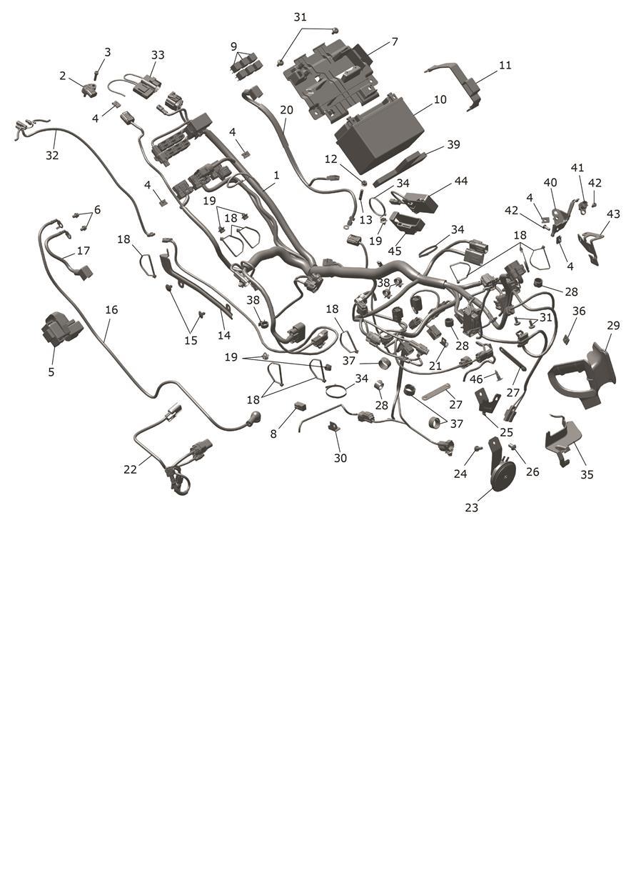 Electrical System exploded diagram