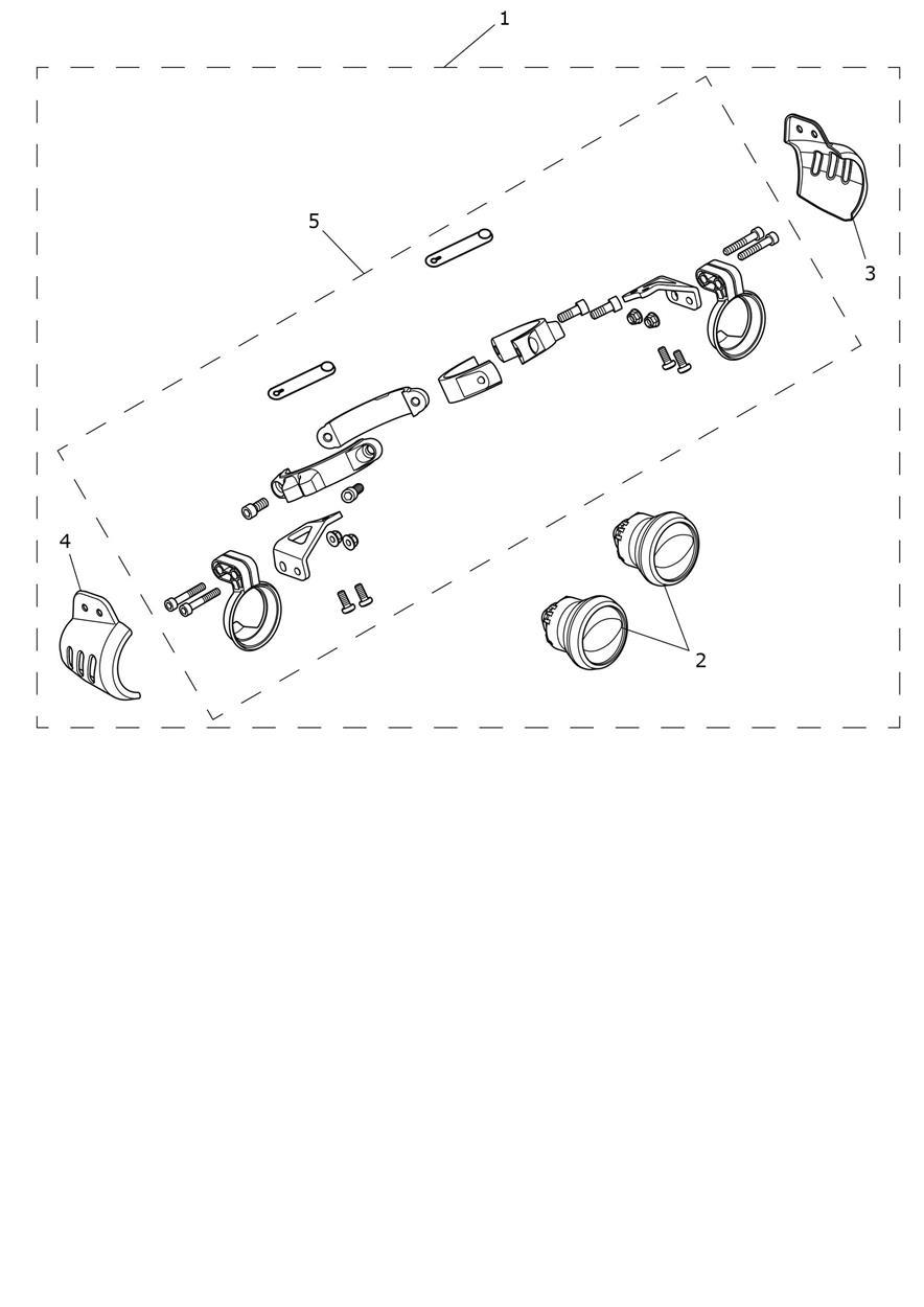 LED Fog Lamps exploded diagram