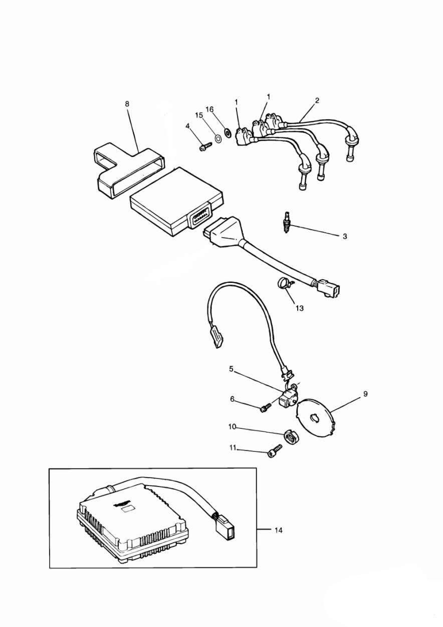 Ignition System exploded diagram
