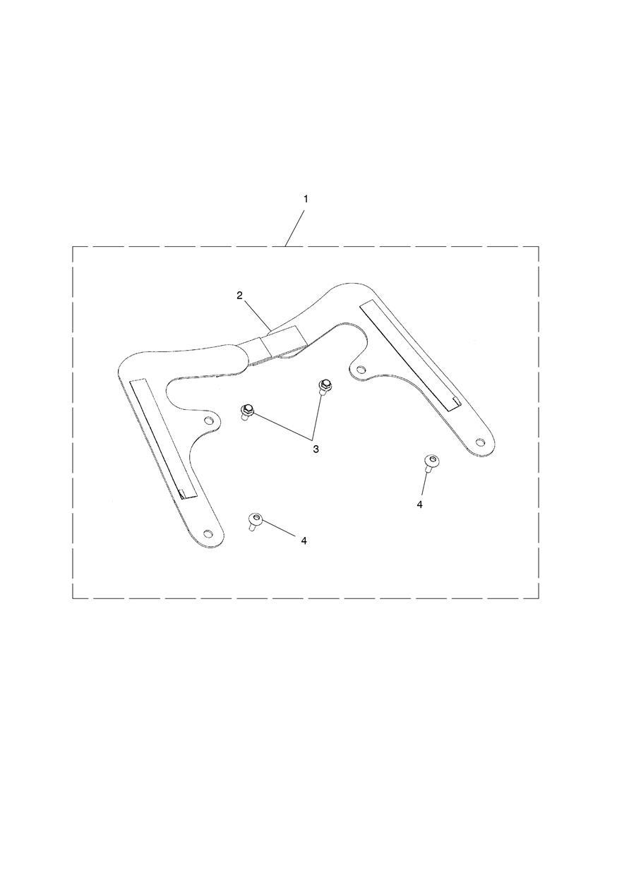 Kit, Harness, Tailpack, Twinseat exploded diagram