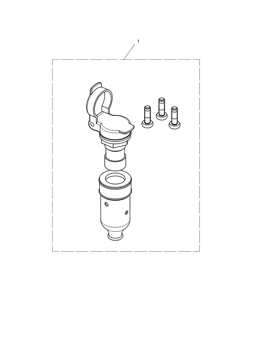 Power Socket, Aux, Front exploded diagram