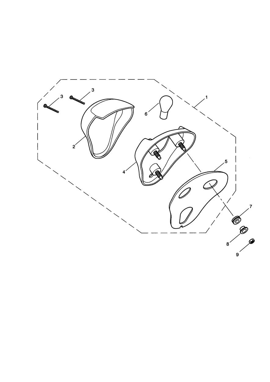 Rear Light exploded diagram