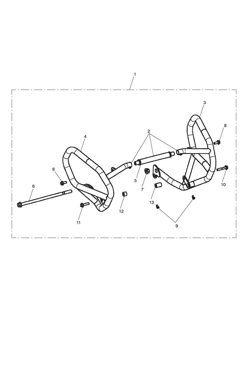 Dresser Bars, Engine exploded diagram
