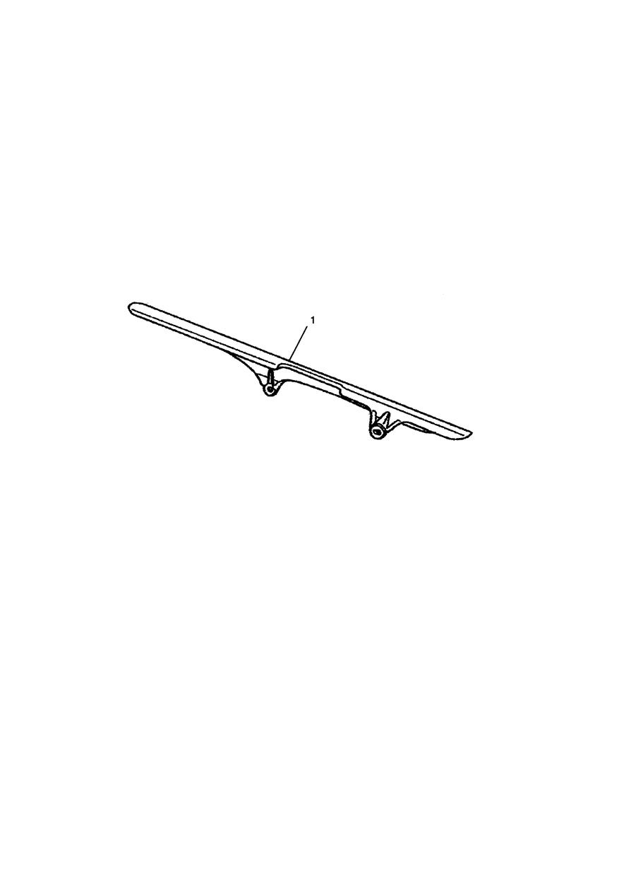Upper Chain Guard Kit, Carbon Fibre exploded diagram