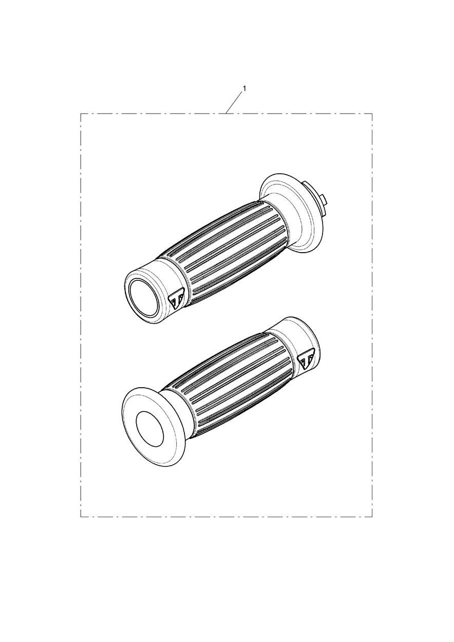 Gummy Grip Kit, D25.4, Brown exploded diagram