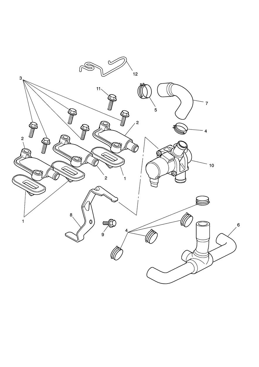 Emissions Control - AR, CA, CY, DE, ES, FR, GR, IT, JP, NL, PT, SE, UK & US exploded diagram