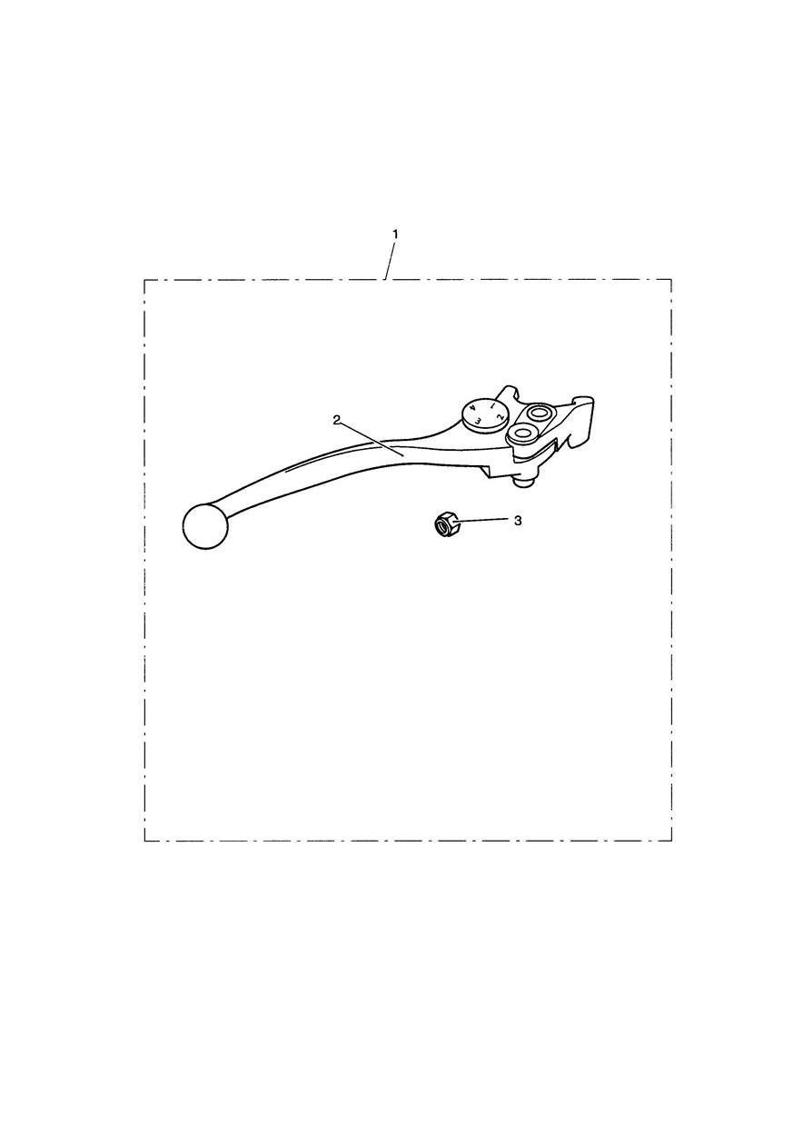 Brake Lever Kit, Adjustable exploded diagram