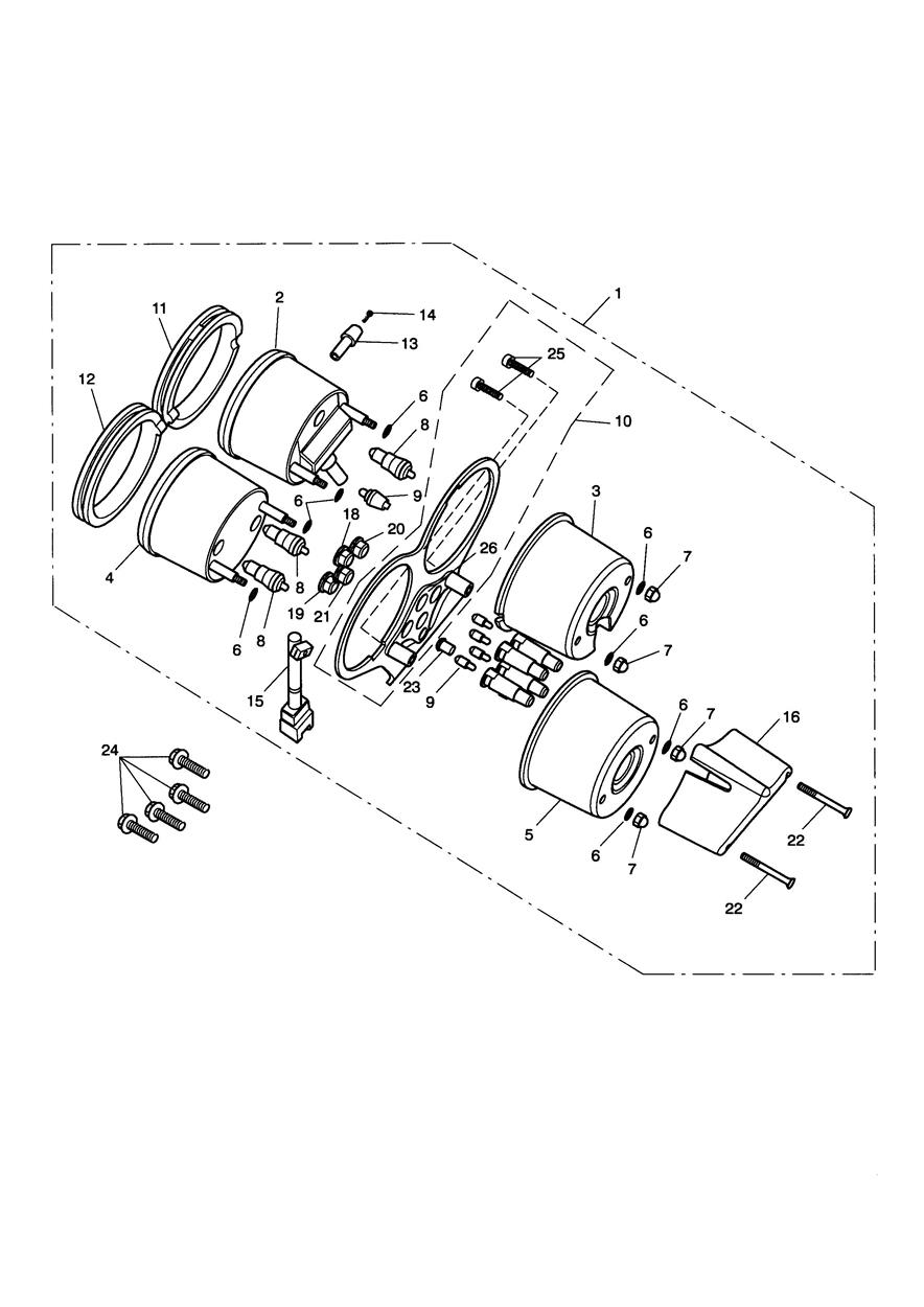 Instruments Bonneville T100 exploded diagram