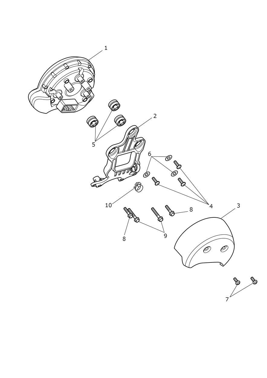 Instruments exploded diagram