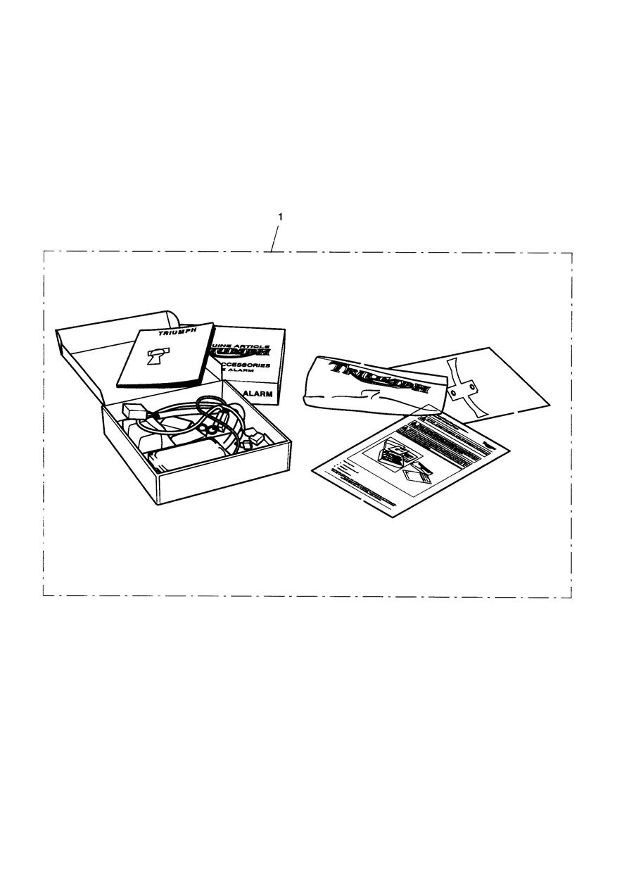 Alarm Kit, Type Z, S4 exploded diagram