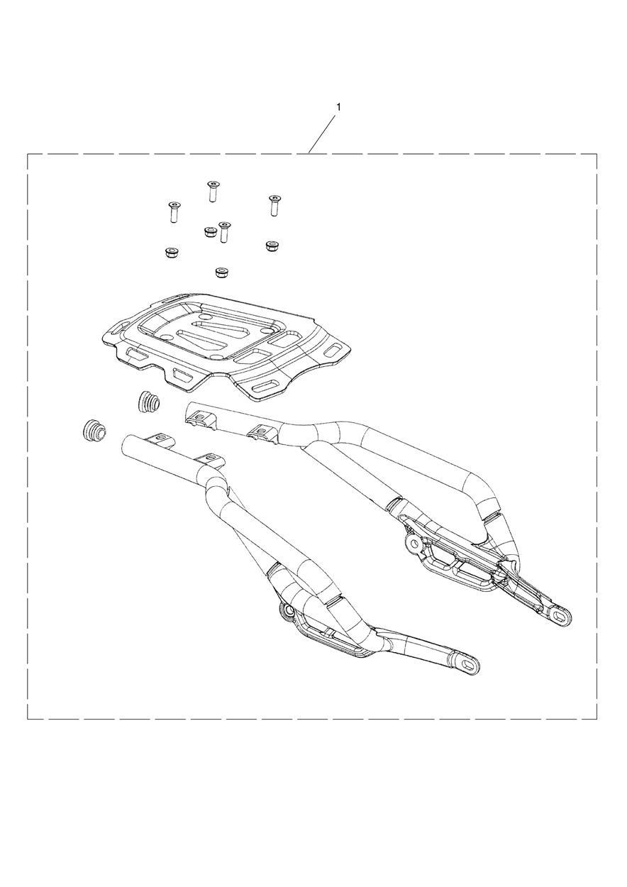 Grabrail Kit exploded diagram