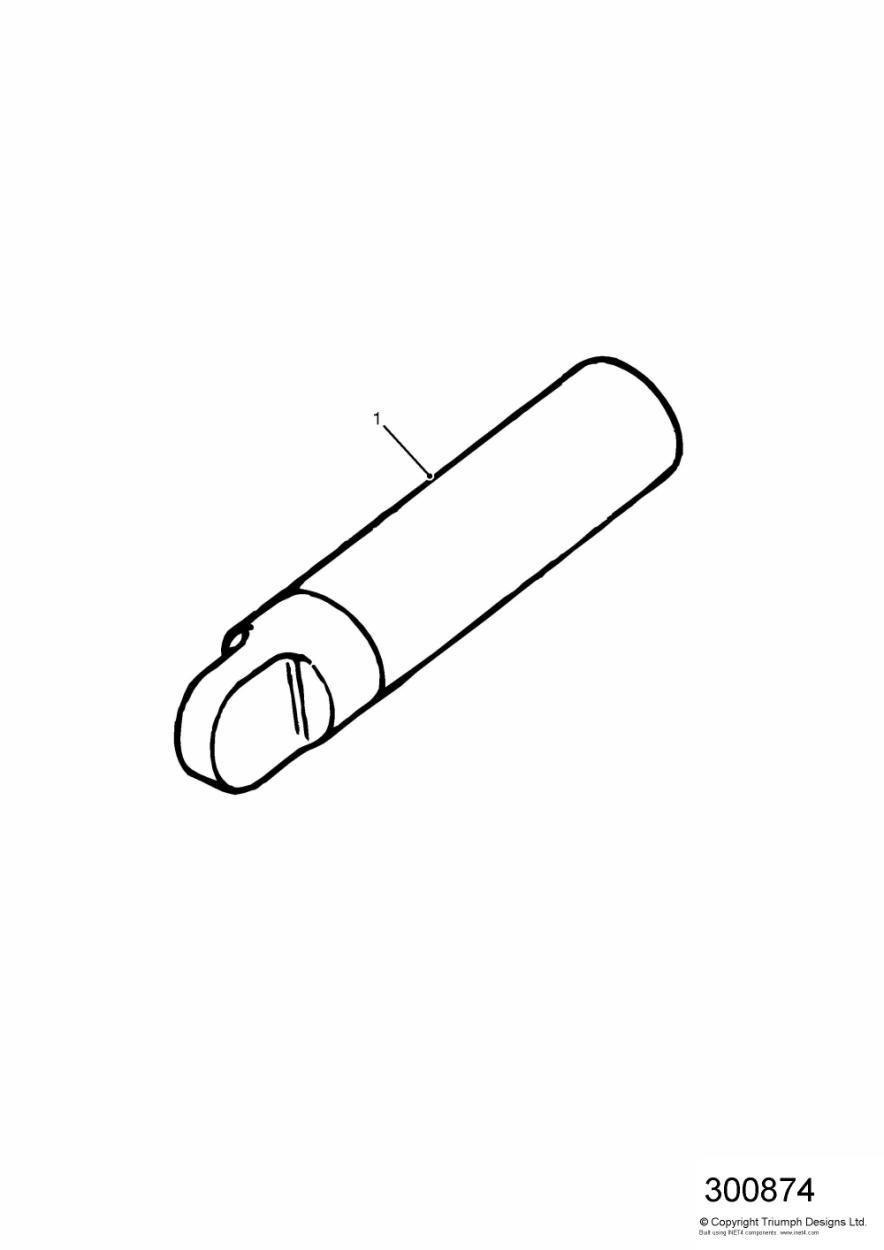 Touch-up Paint - Not CN Mkt exploded diagram