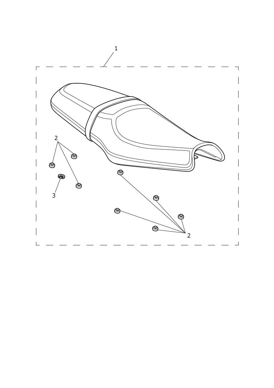 Seat Assembly & Toolkit exploded diagram