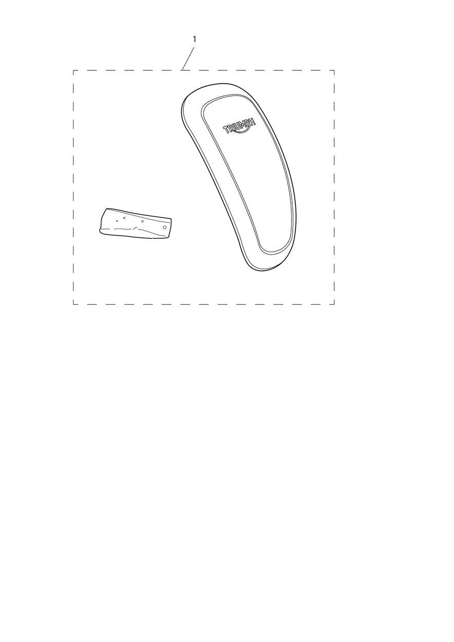 Tank Pad exploded diagram