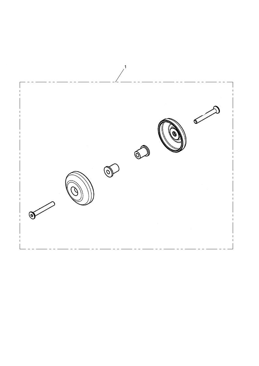 Swing Arm Pivot Cover, Black, Kit exploded diagram