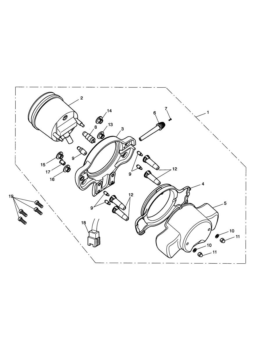Instruments exploded diagram