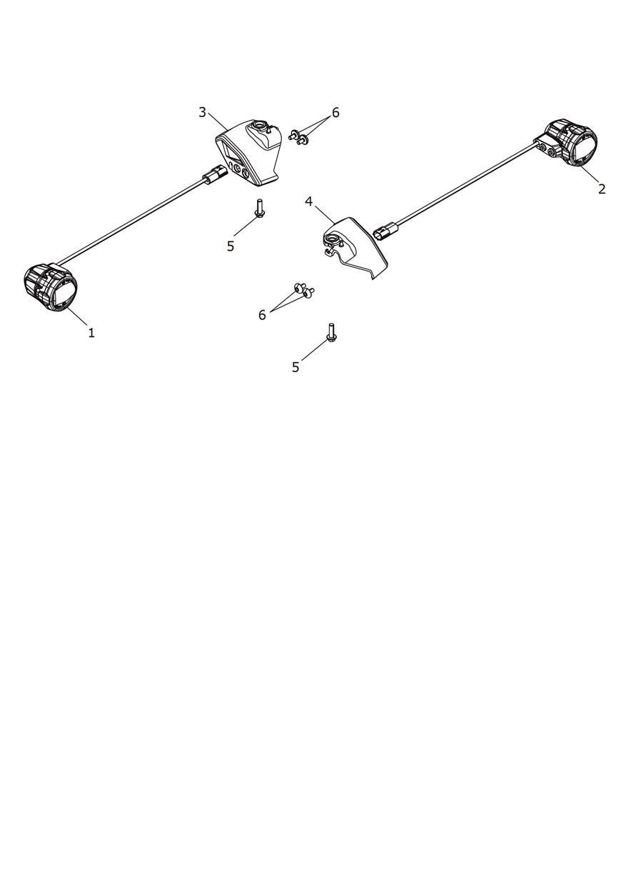 Fog Lights exploded diagram