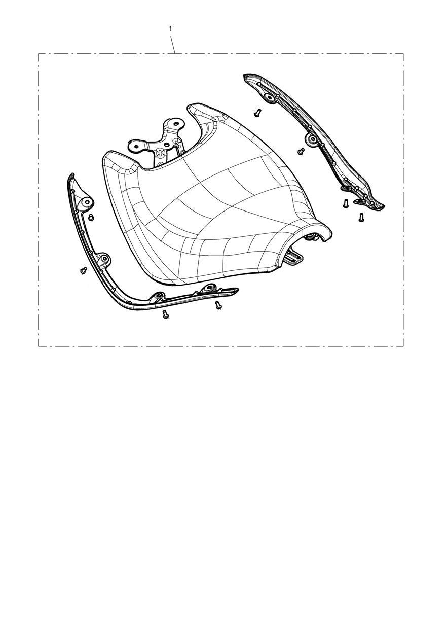 Rider Seat, Tour exploded diagram