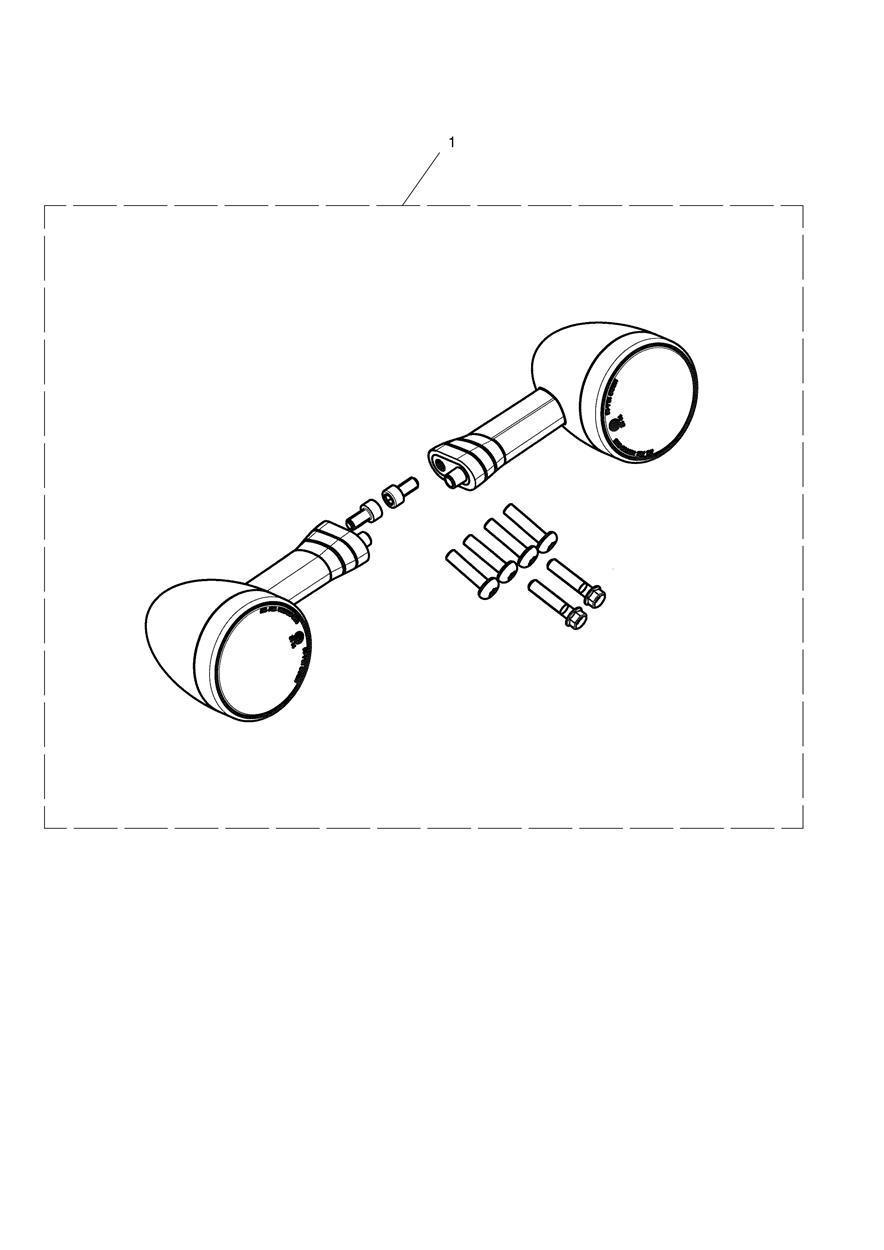 LED, Indicator Kit, D64, Medium, 120 Lead exploded diagram