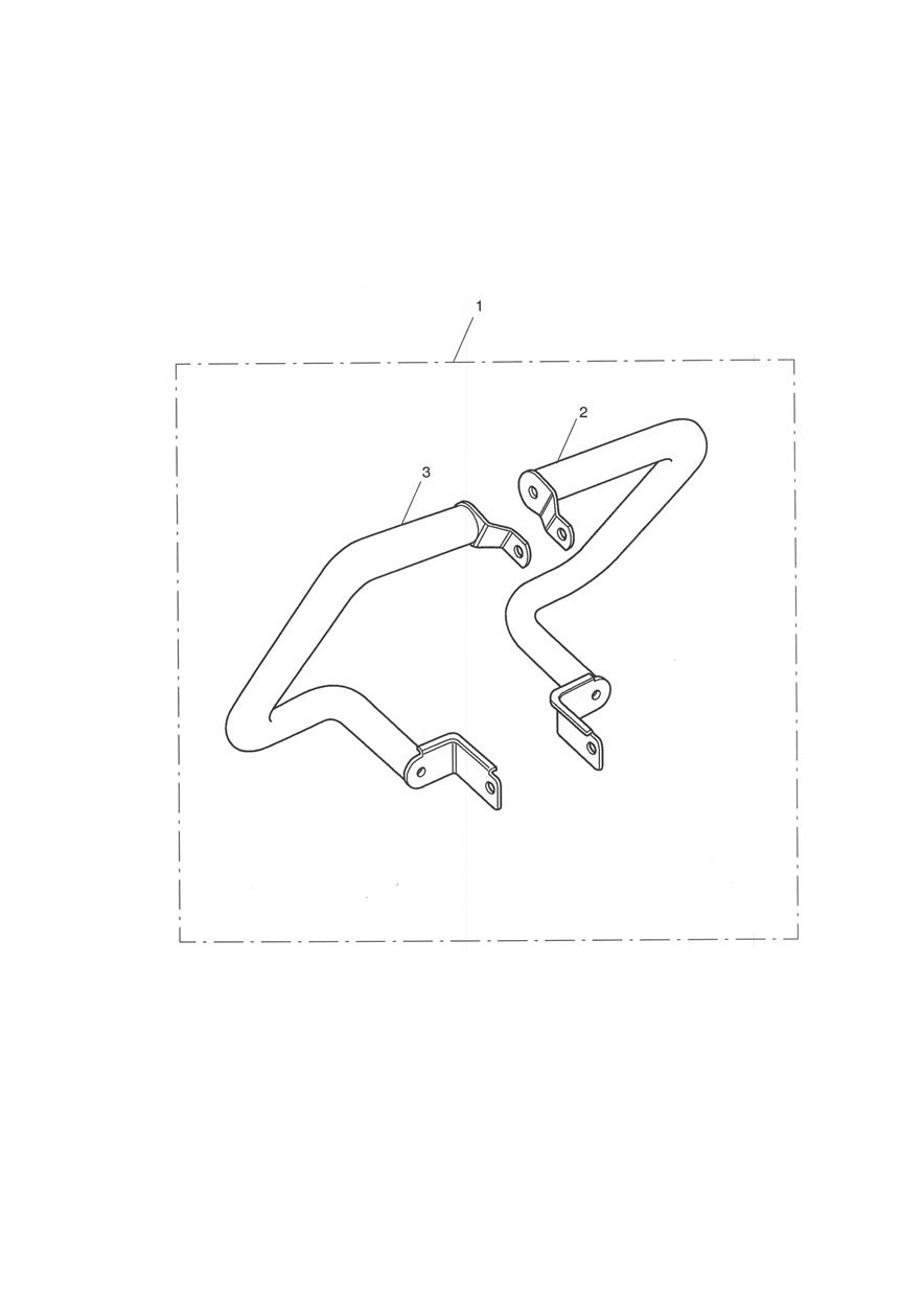 Rear Dresser Bars exploded diagram