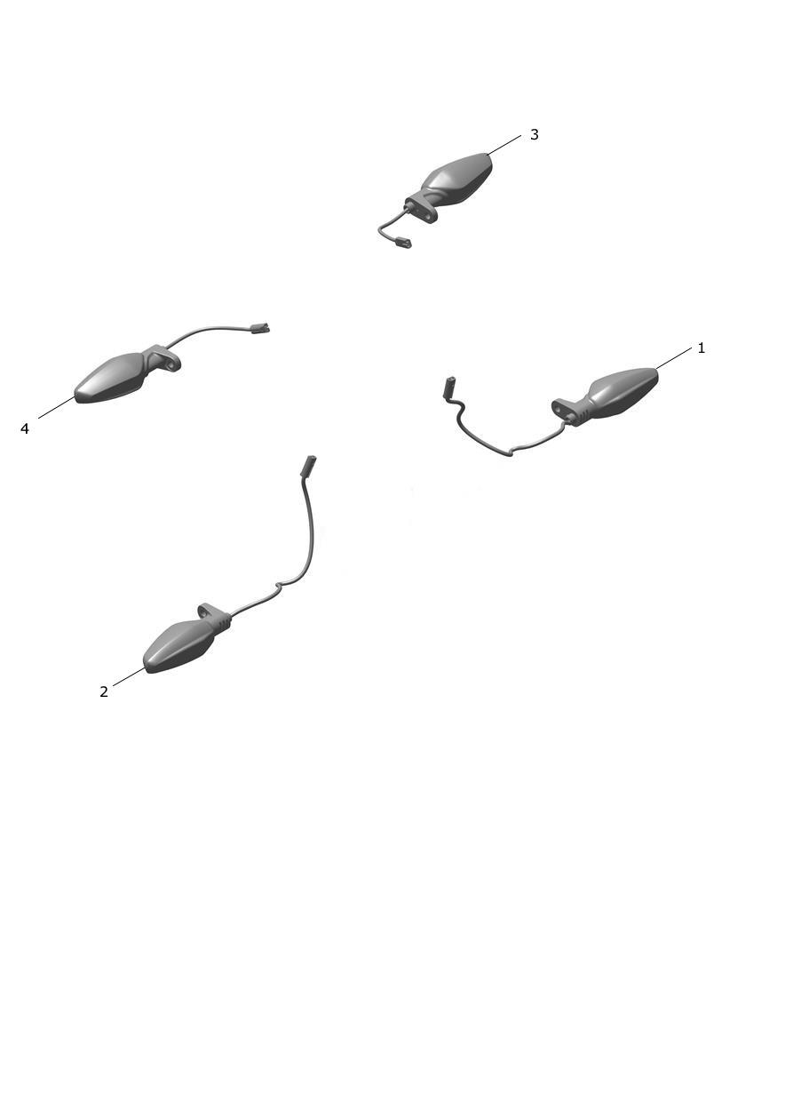 Indicators exploded diagram