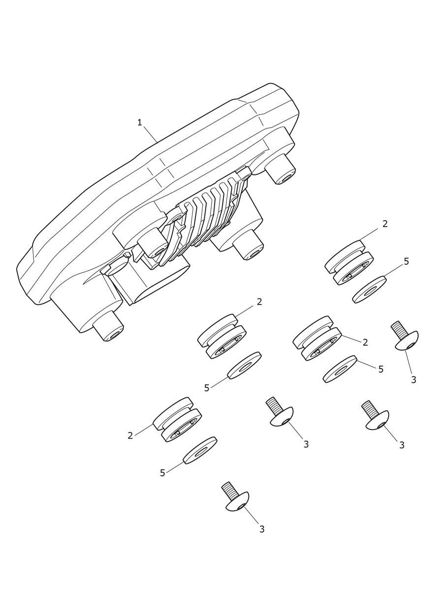 Instruments exploded diagram