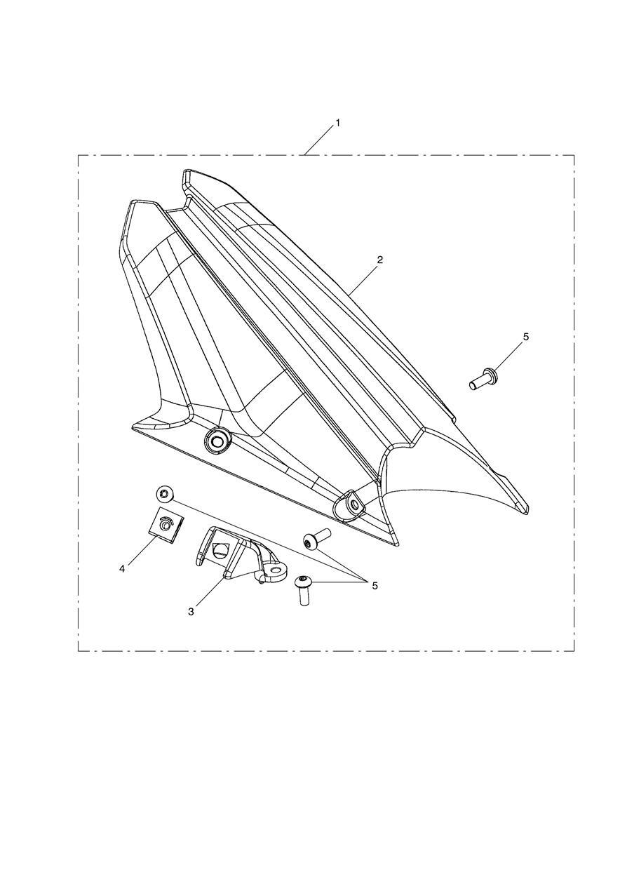 Hugger Kit exploded diagram