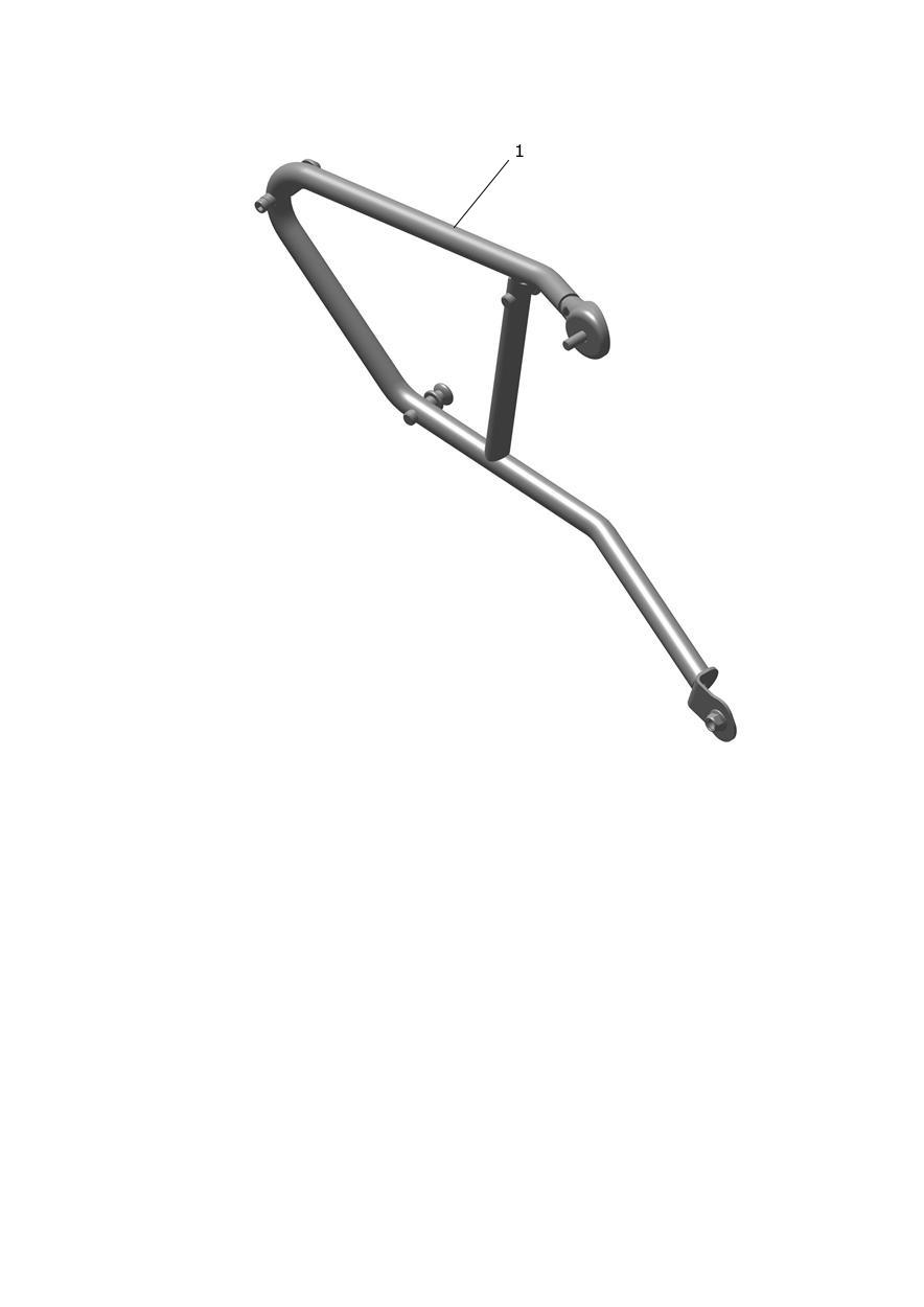 Fix Kit, Pannier, LH exploded diagram