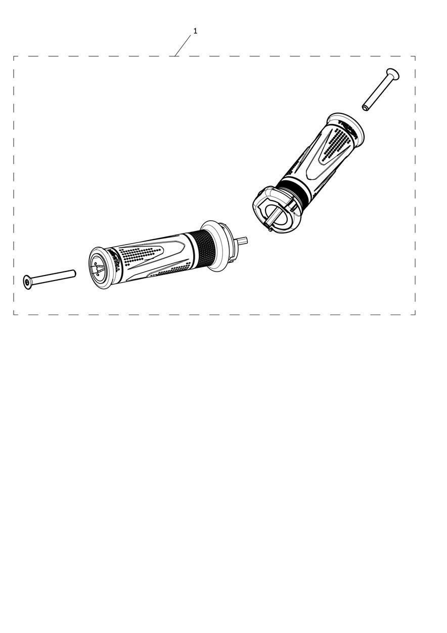 Heated Grip Kit exploded diagram