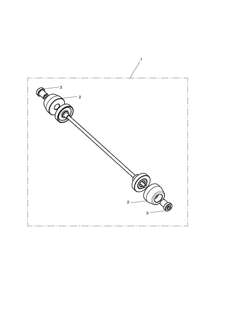 Fork Protectors Kit, Type 1 exploded diagram