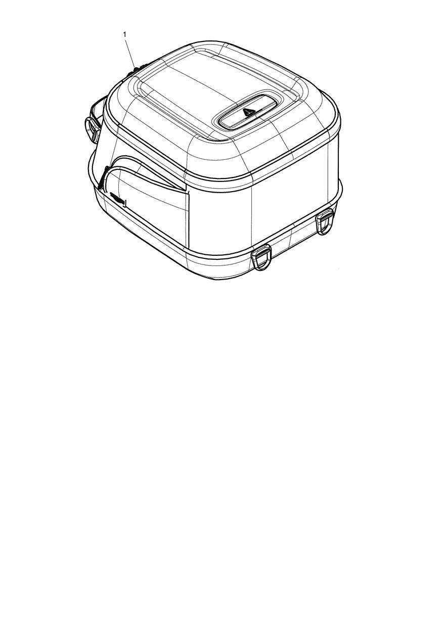 Tail Pack Sports, 12L exploded diagram