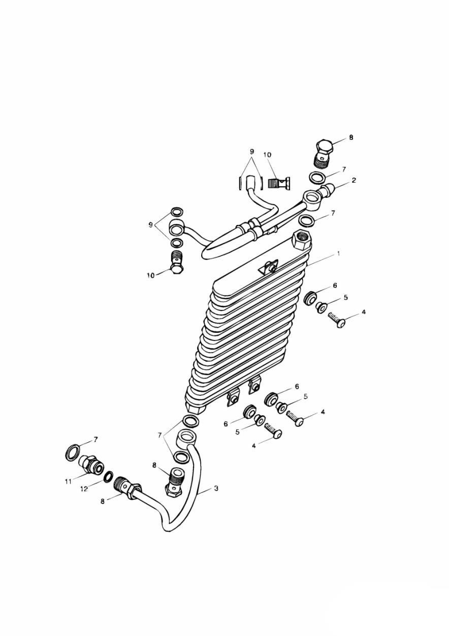 Cooling System exploded diagram
