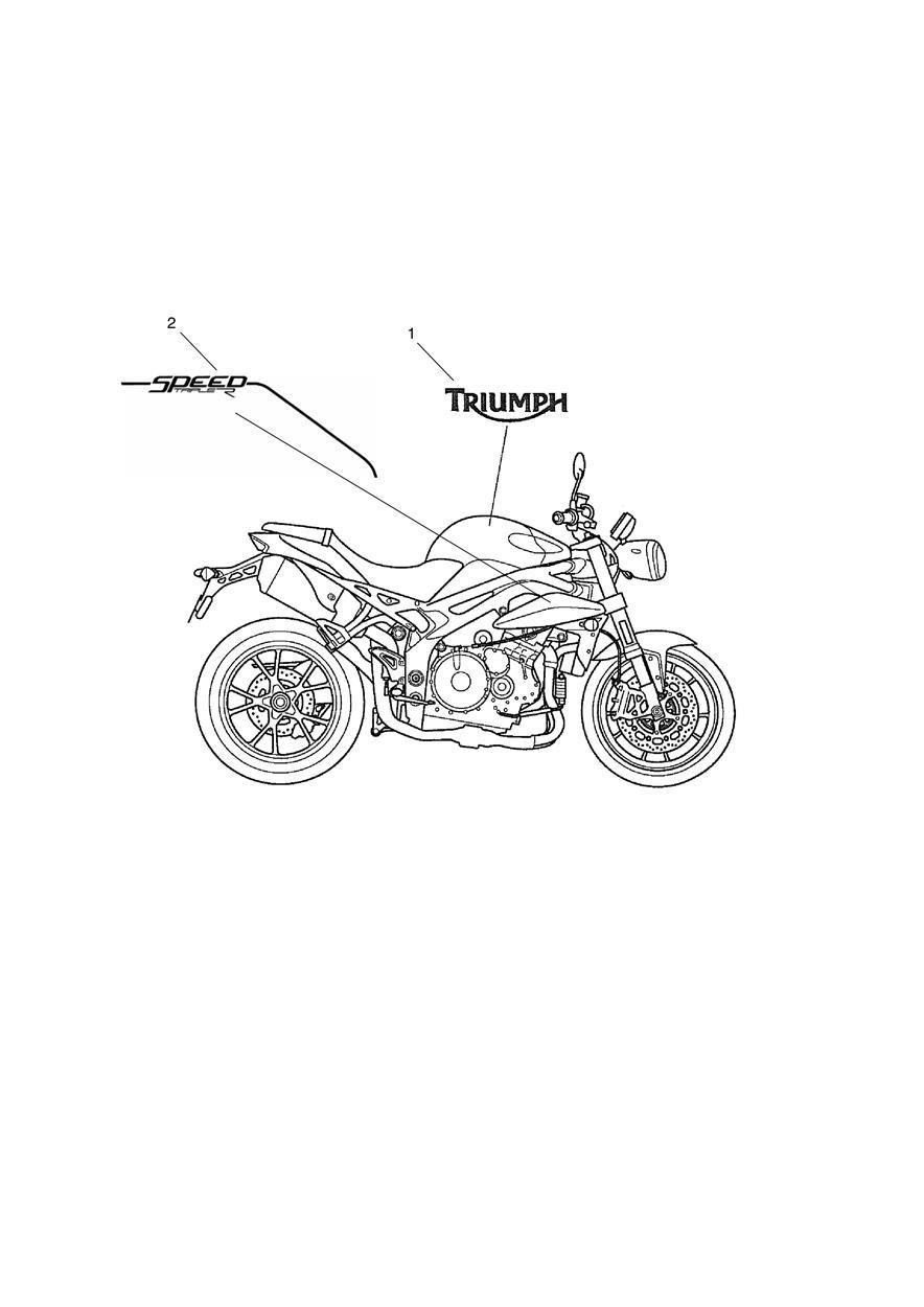 Decals exploded diagram