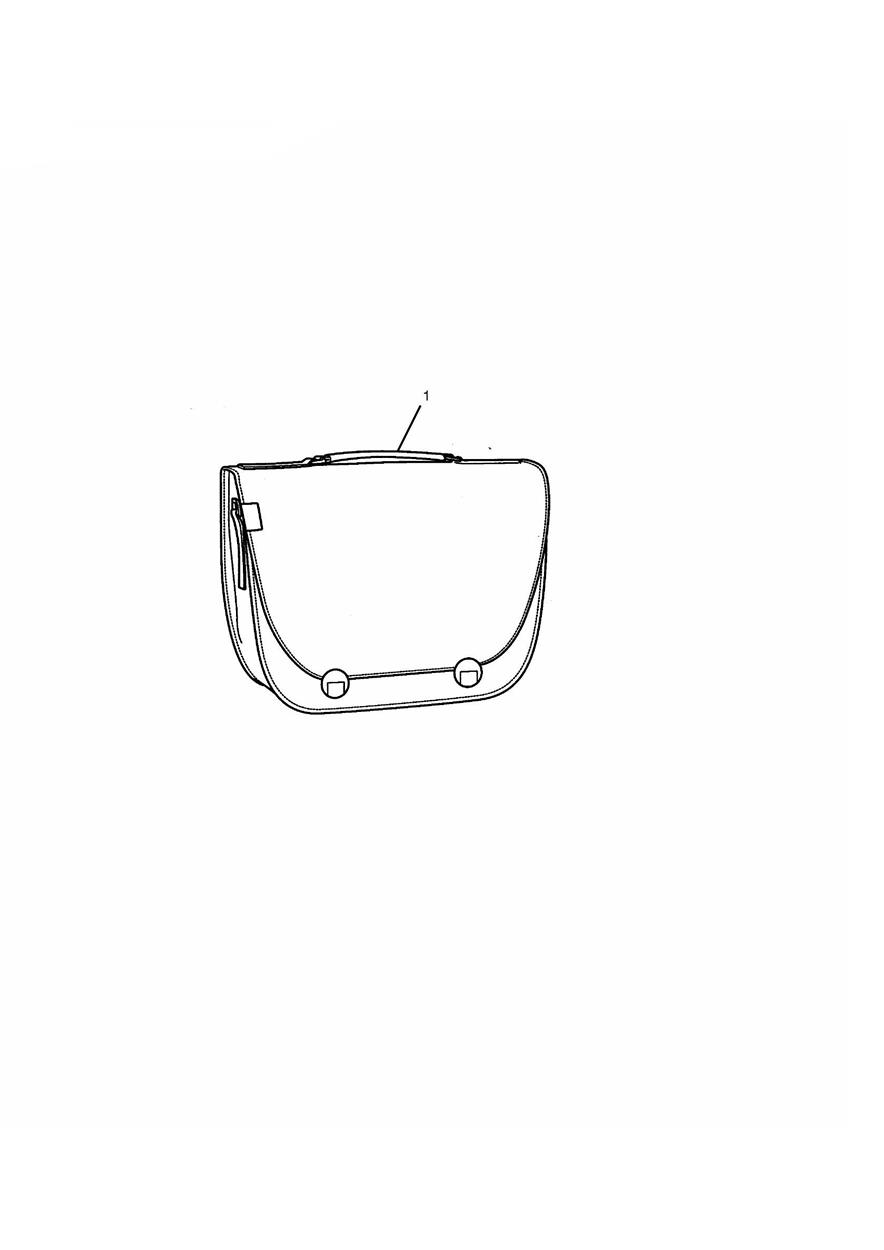 City Tank Bag Kit exploded diagram