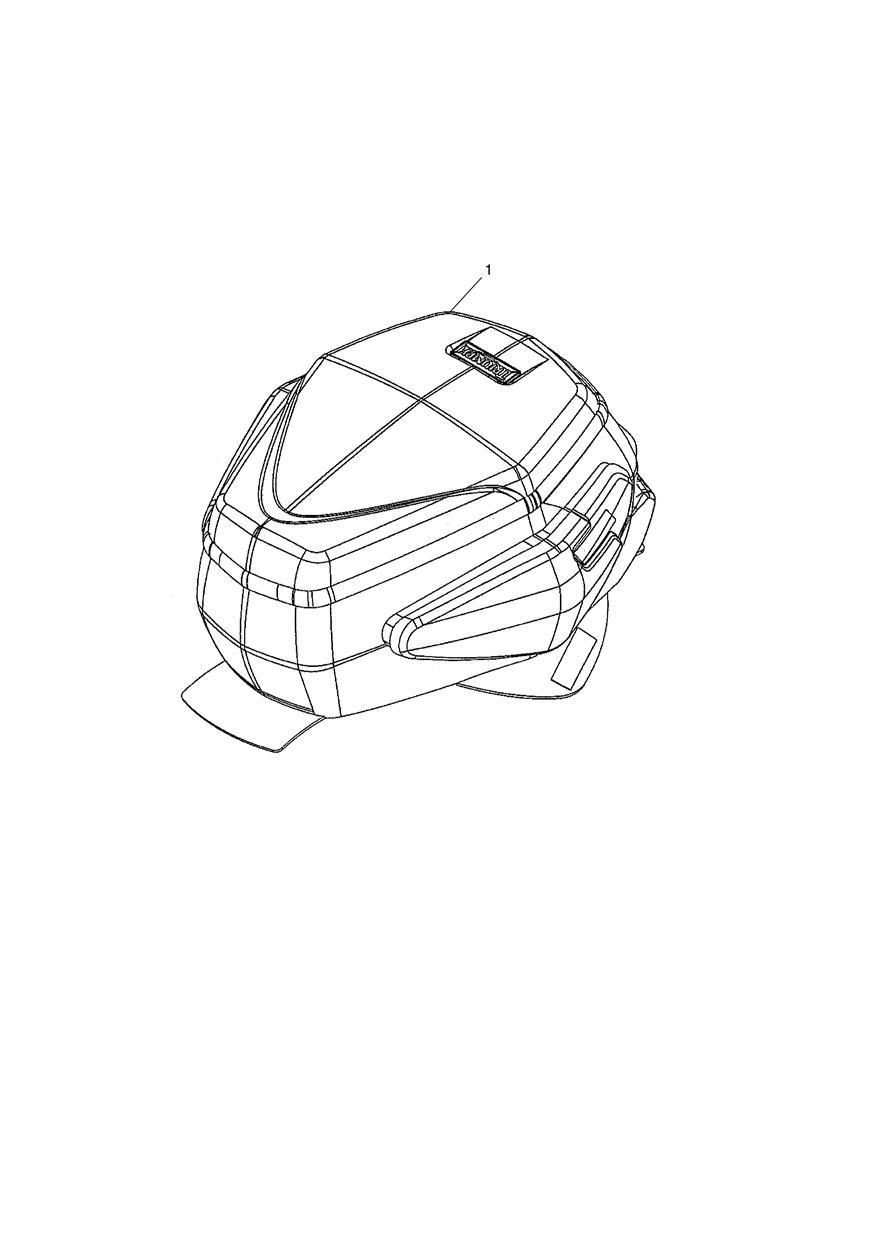 Tank Bag, 20-30L exploded diagram