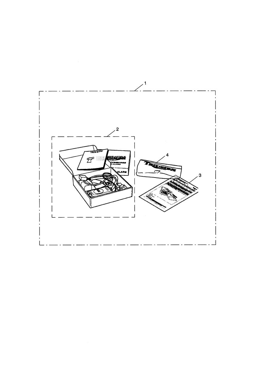Alarm Kit, S4 exploded diagram
