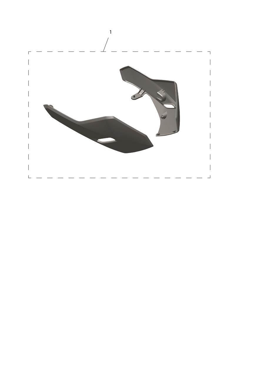 Bellypan Kit exploded diagram