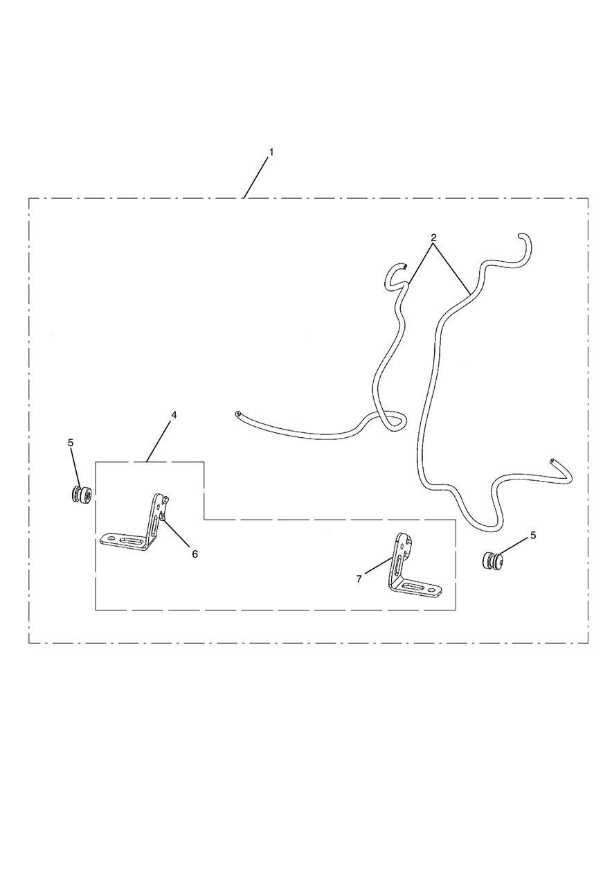 Indicator Relocation Kit exploded diagram