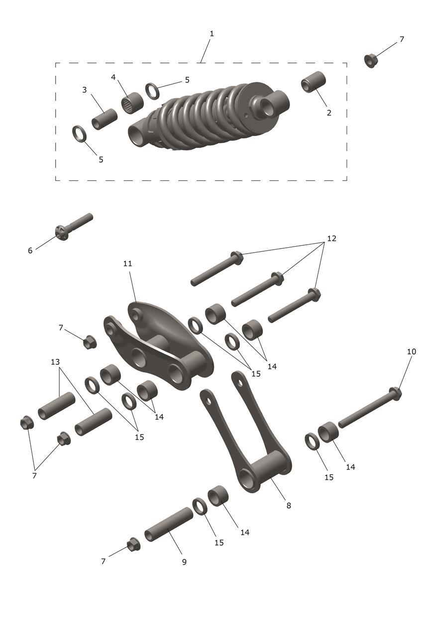 RSU and Linkage exploded diagram