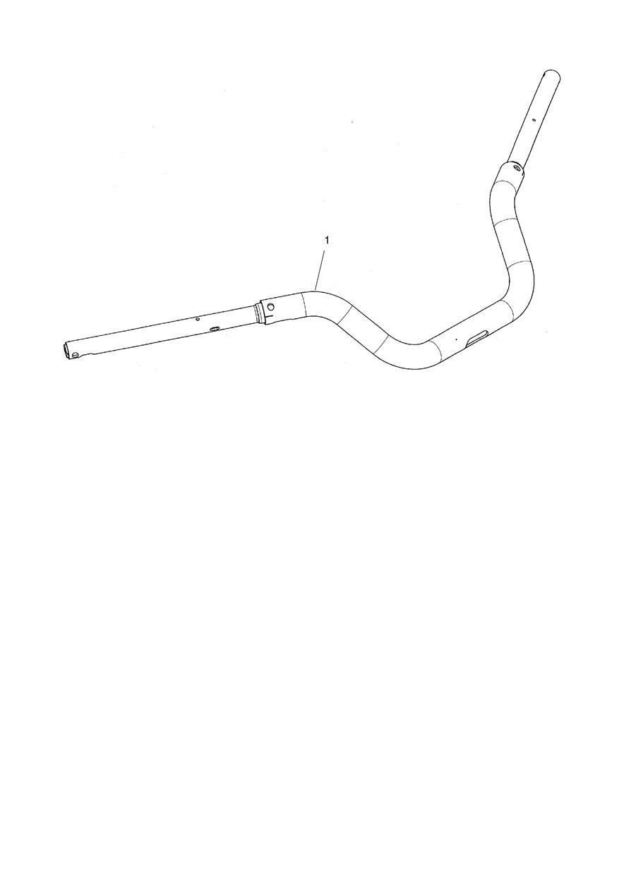 Handlebars, Touring exploded diagram