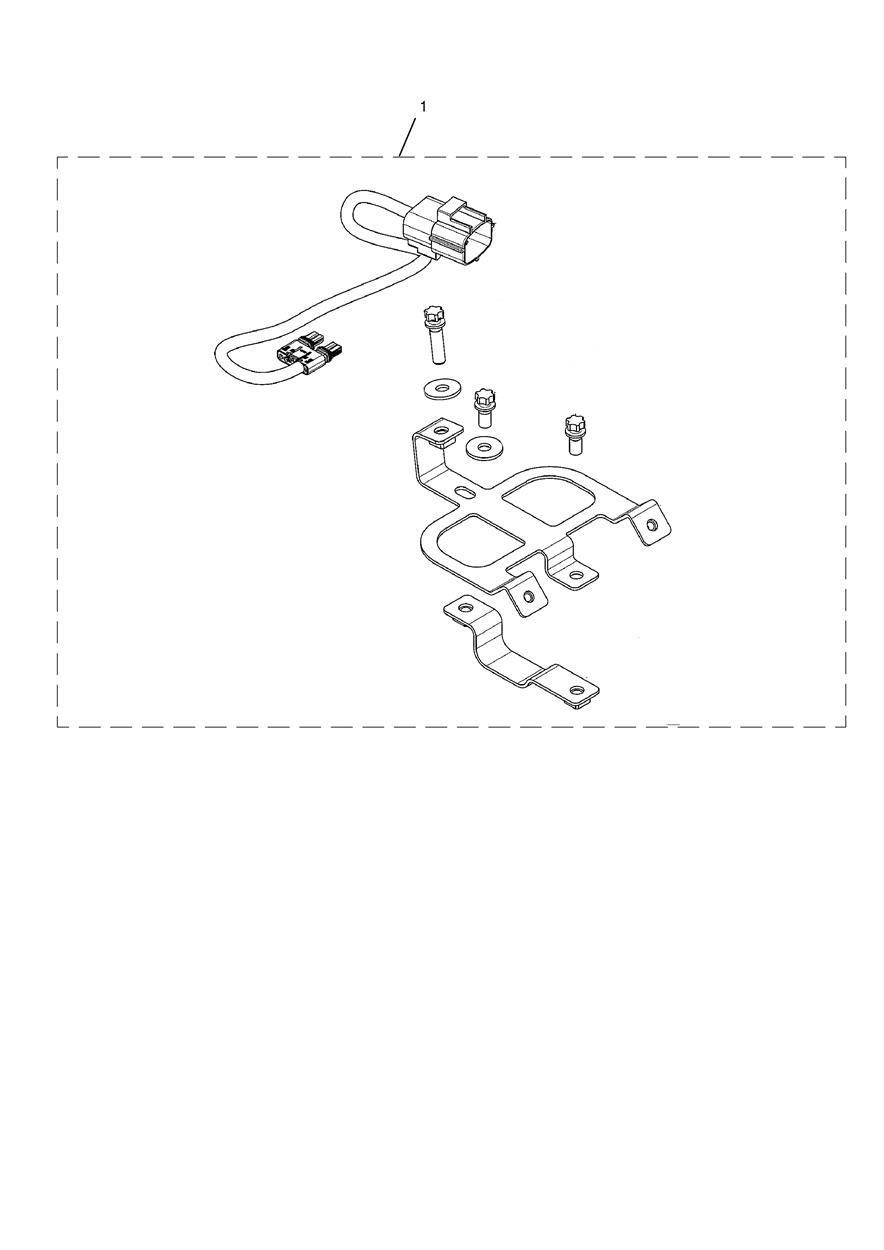 Tracker Mounting Kit exploded diagram