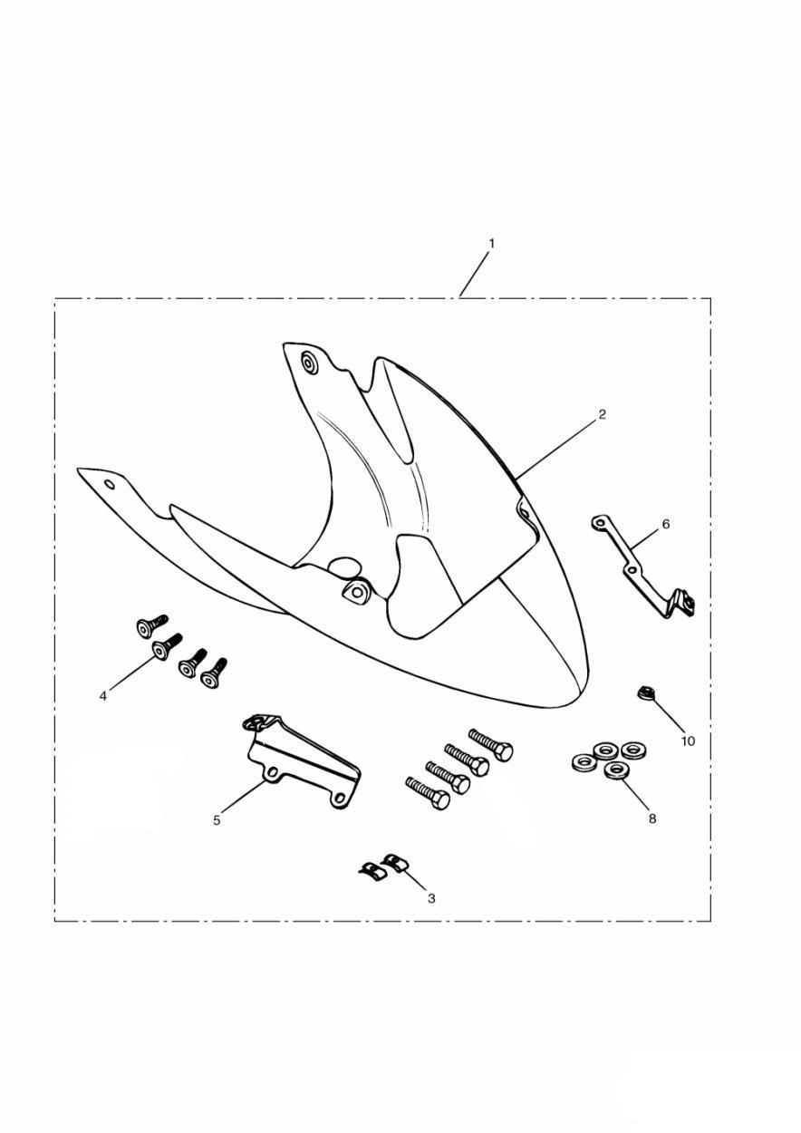 Belly Pan Kit exploded diagram