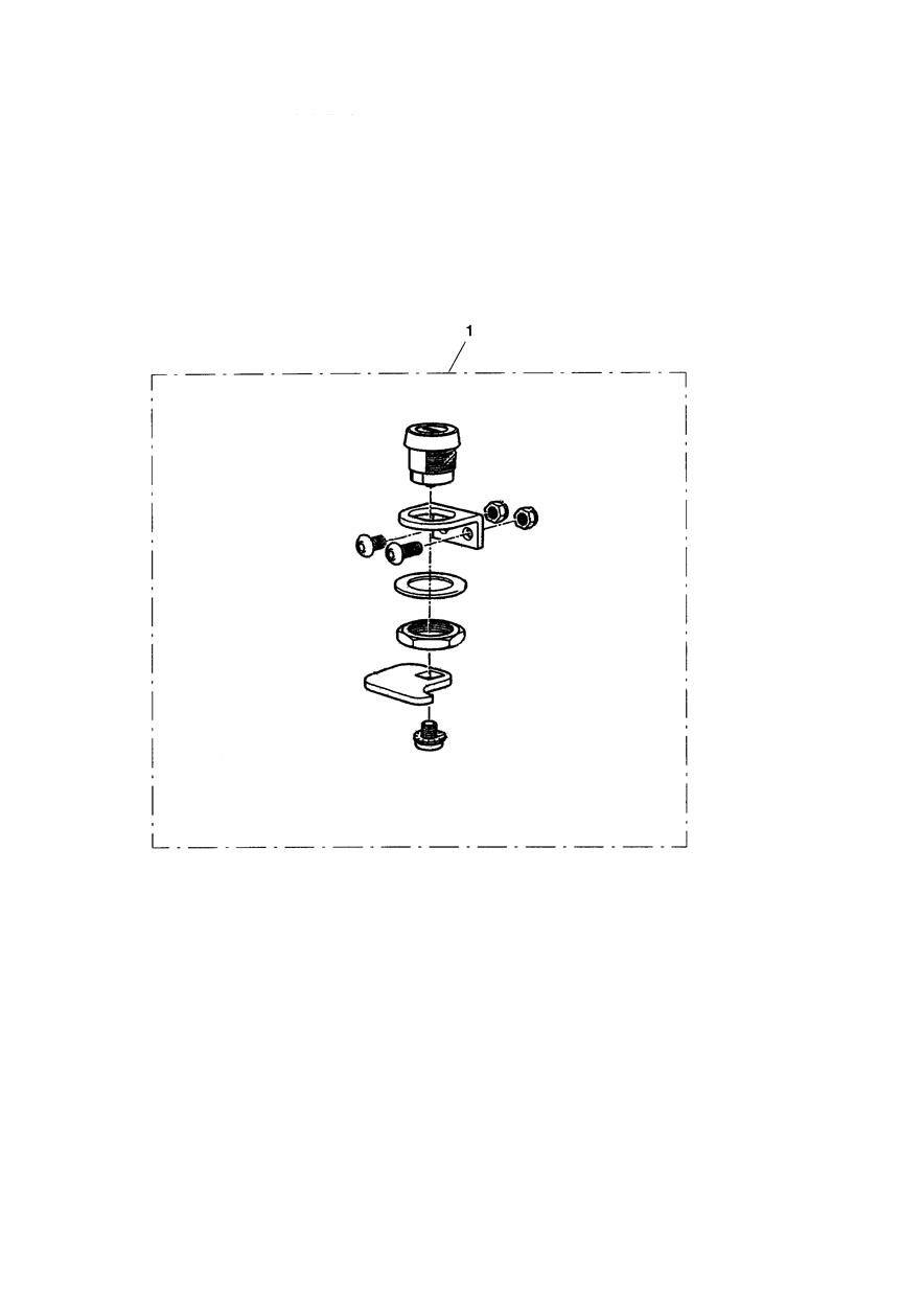 Lock Kit, Quick Release Screen exploded diagram