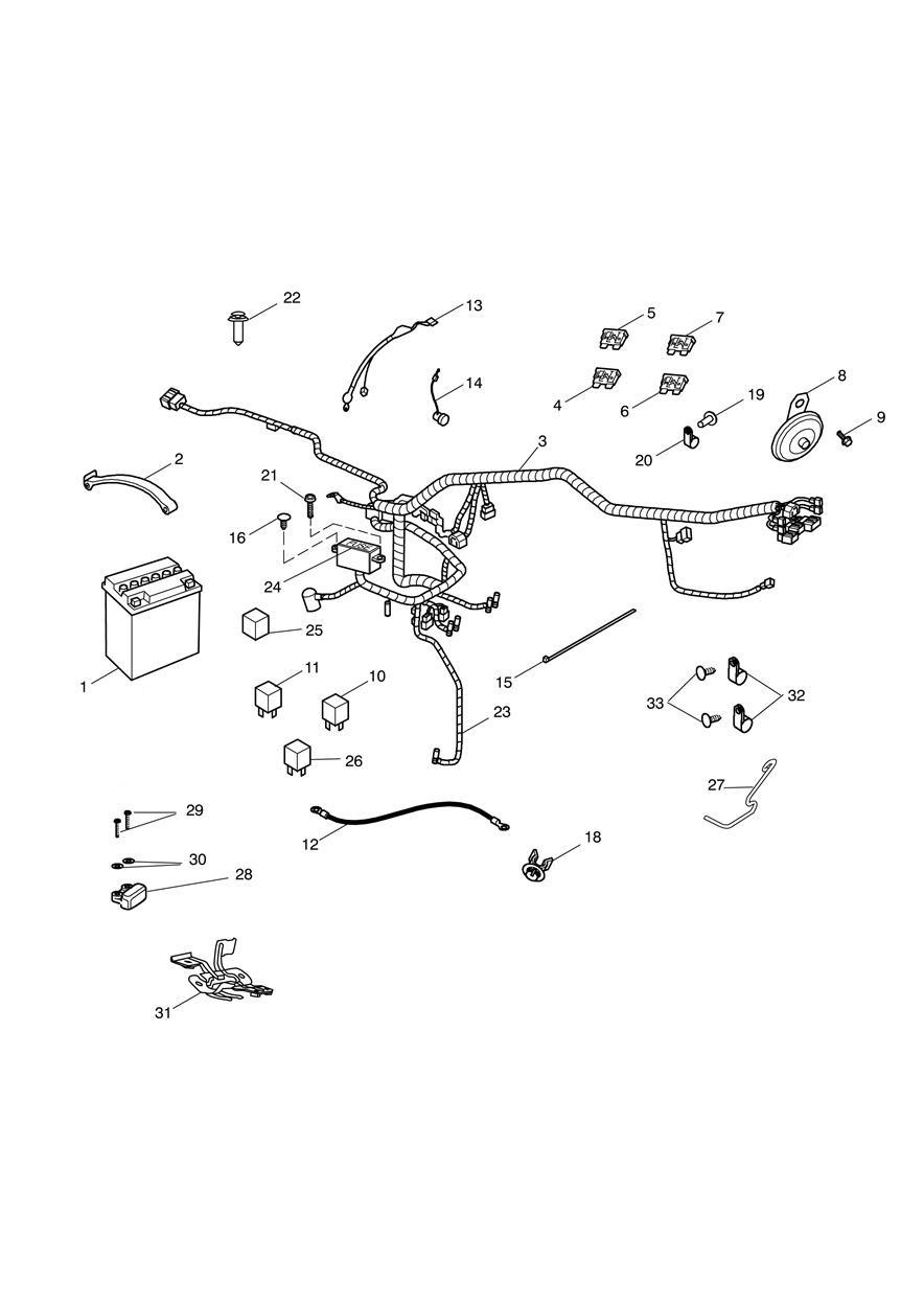 Electrical Equipment exploded diagram