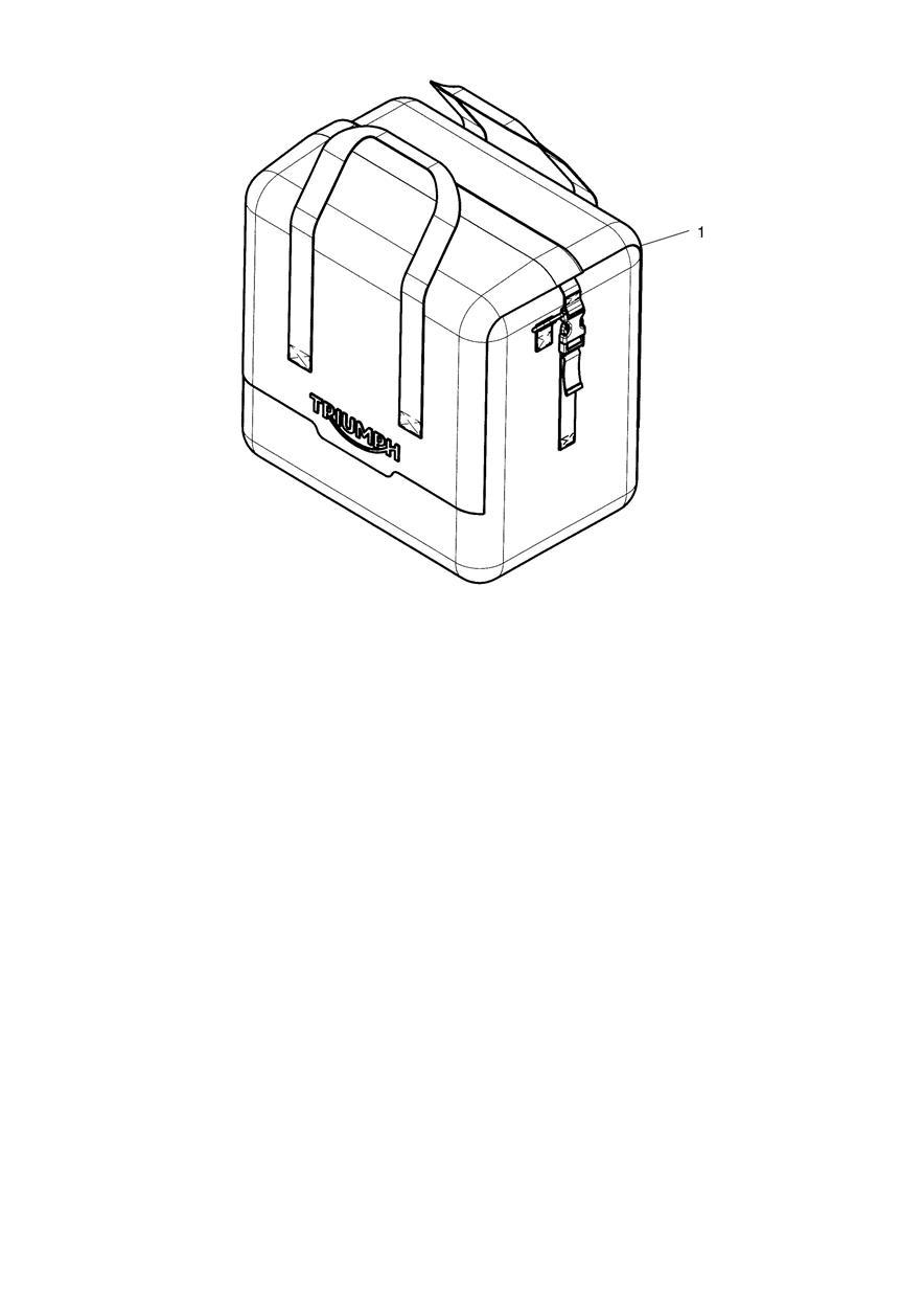 Inner Bag, 46L exploded diagram