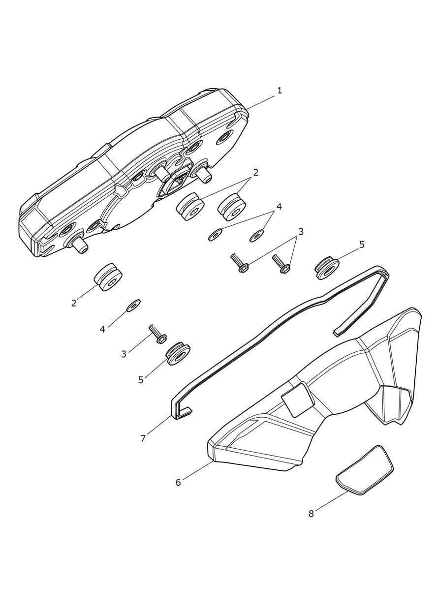 Instruments exploded diagram