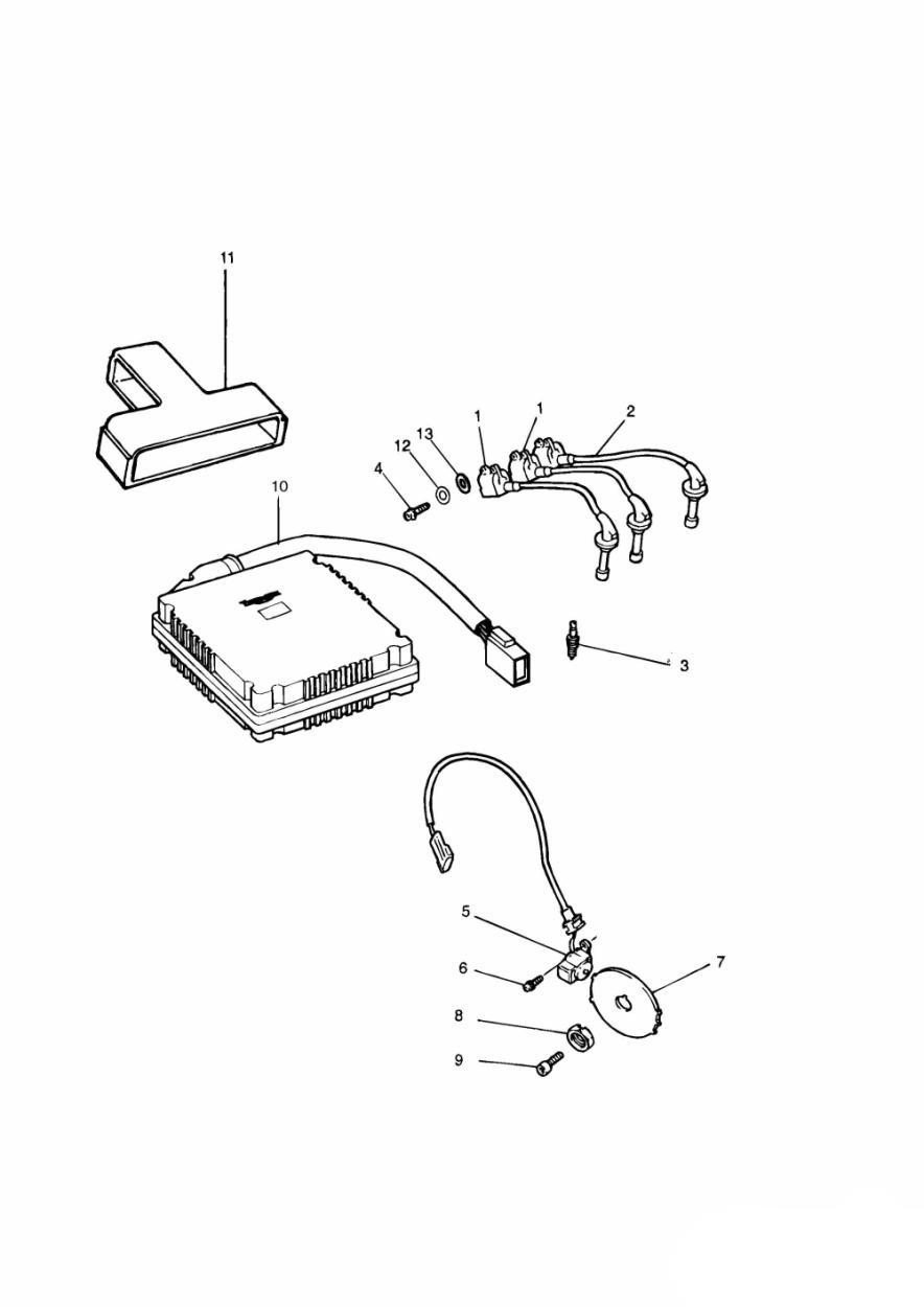Ignition System exploded diagram
